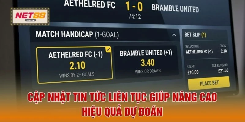Cập nhật tin tức liên tục giúp nâng cao hiệu quả dự đoán